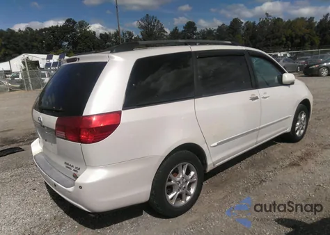 2004 Toyota Sienna Xle Limited из США, поврежденный, VIN 5TDBA22C74S022024